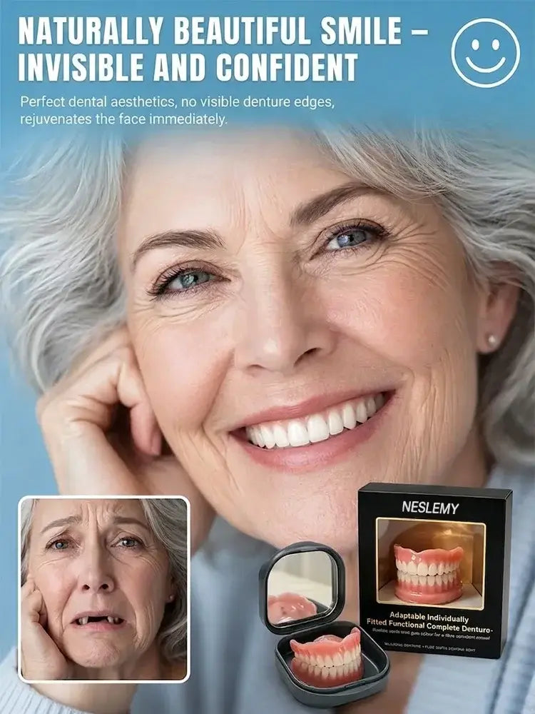 🎁Ends Today: 70% OFF! 🦷Advanced Customized Full Denture Set🦷 (🔥10,000+ Sold In Last 30 Day)
