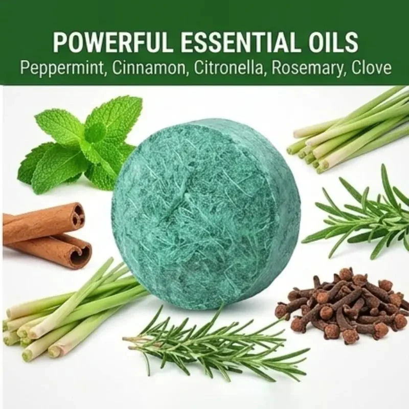 🌿 Peppermint & Cinnamon Oil Rodent🐭 Repellent Balls for Home & Garage
