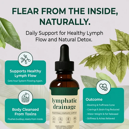 🌿Herbal Wellness Drops — Cleavers, Red Clover, Stillingia Root & Prickly Ash Bark Daily Support