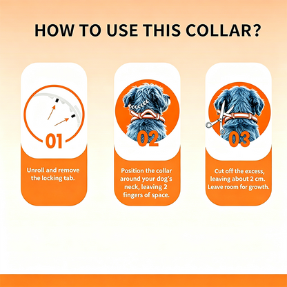 Adjustable Flea & Tick Repellent Dog Collar – Fresh Scent Outdoor Protection for Dogs 🐾🌿