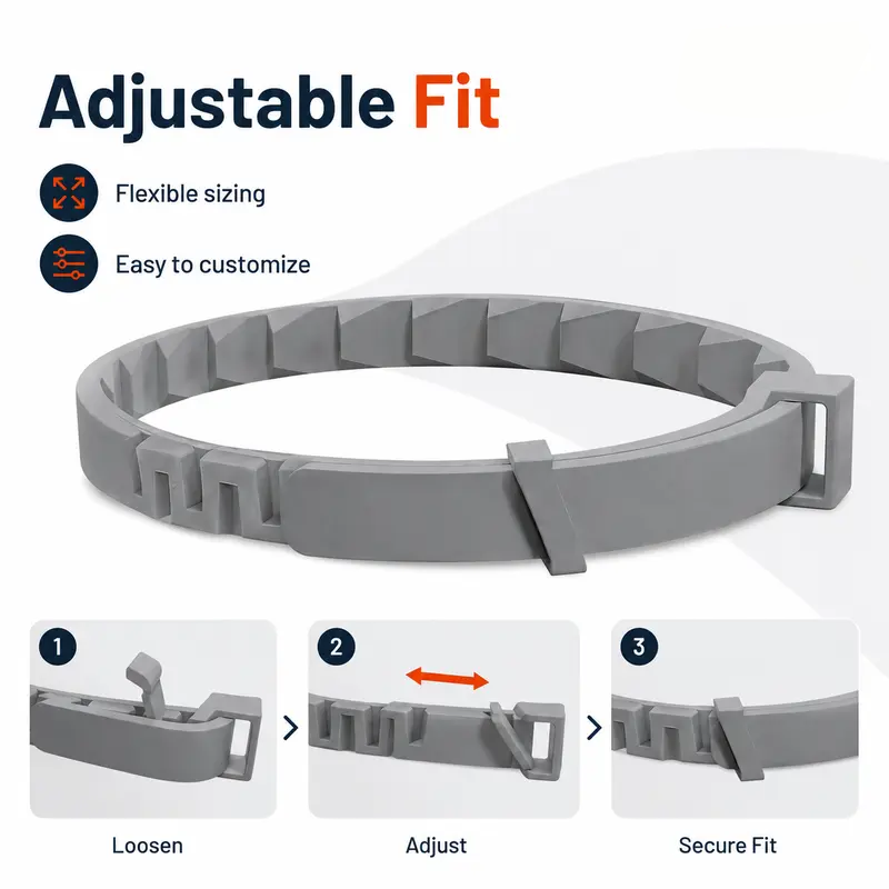 Adjustable Flea & Tick Repellent Dog Collar – Fresh Scent Outdoor Protection for Dogs 🐾🌿