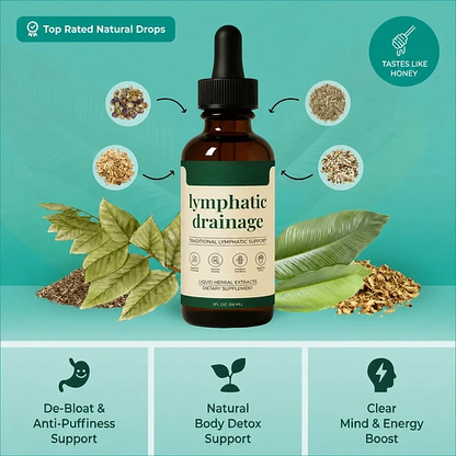🌿Herbal Wellness Drops — Cleavers, Red Clover, Stillingia Root & Prickly Ash Bark Daily Support
