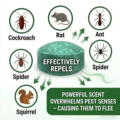 🌿 Peppermint & Cinnamon Oil Rodent🐭 Repellent Balls for Home & Garage