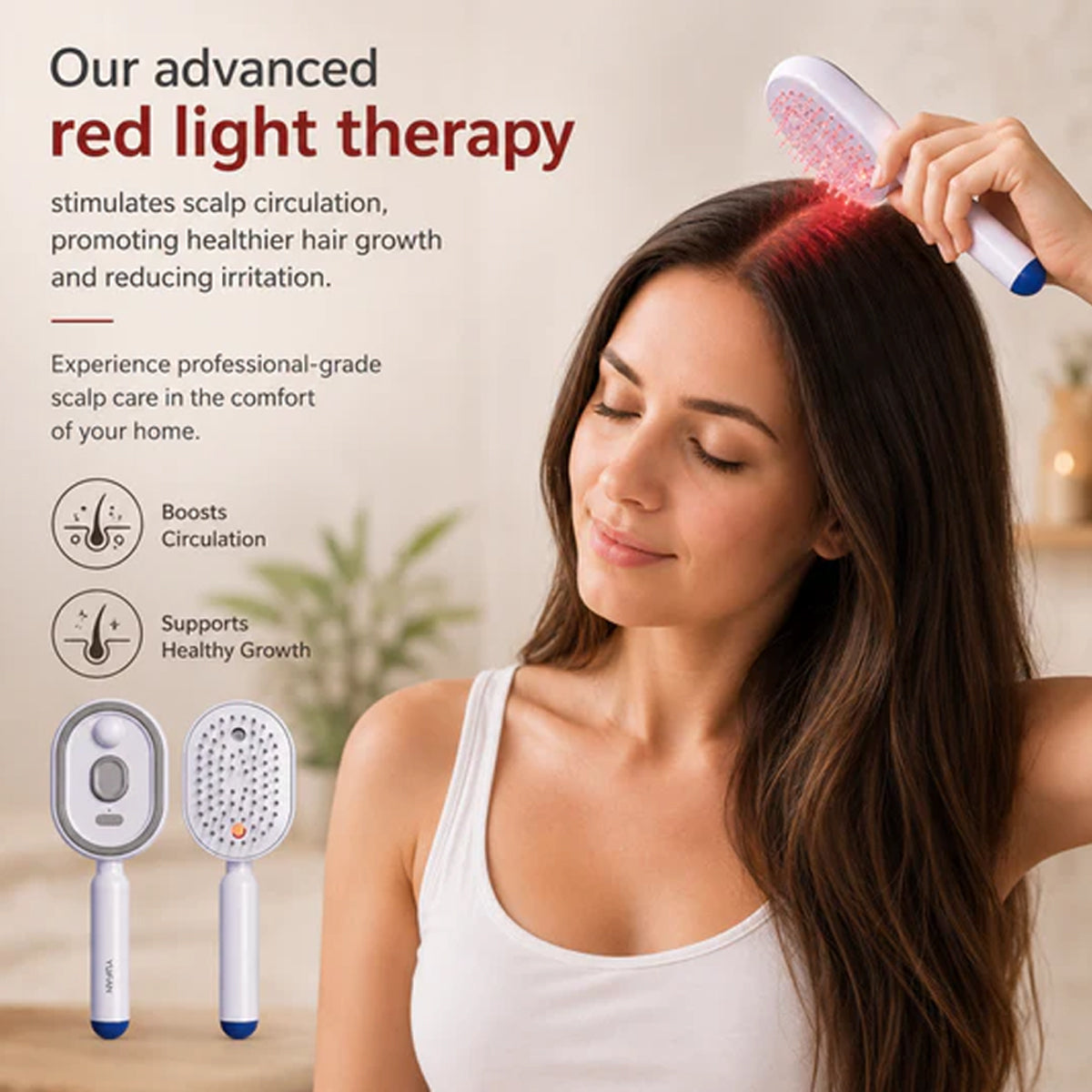 HydraGlow Scalp Therapy Comb