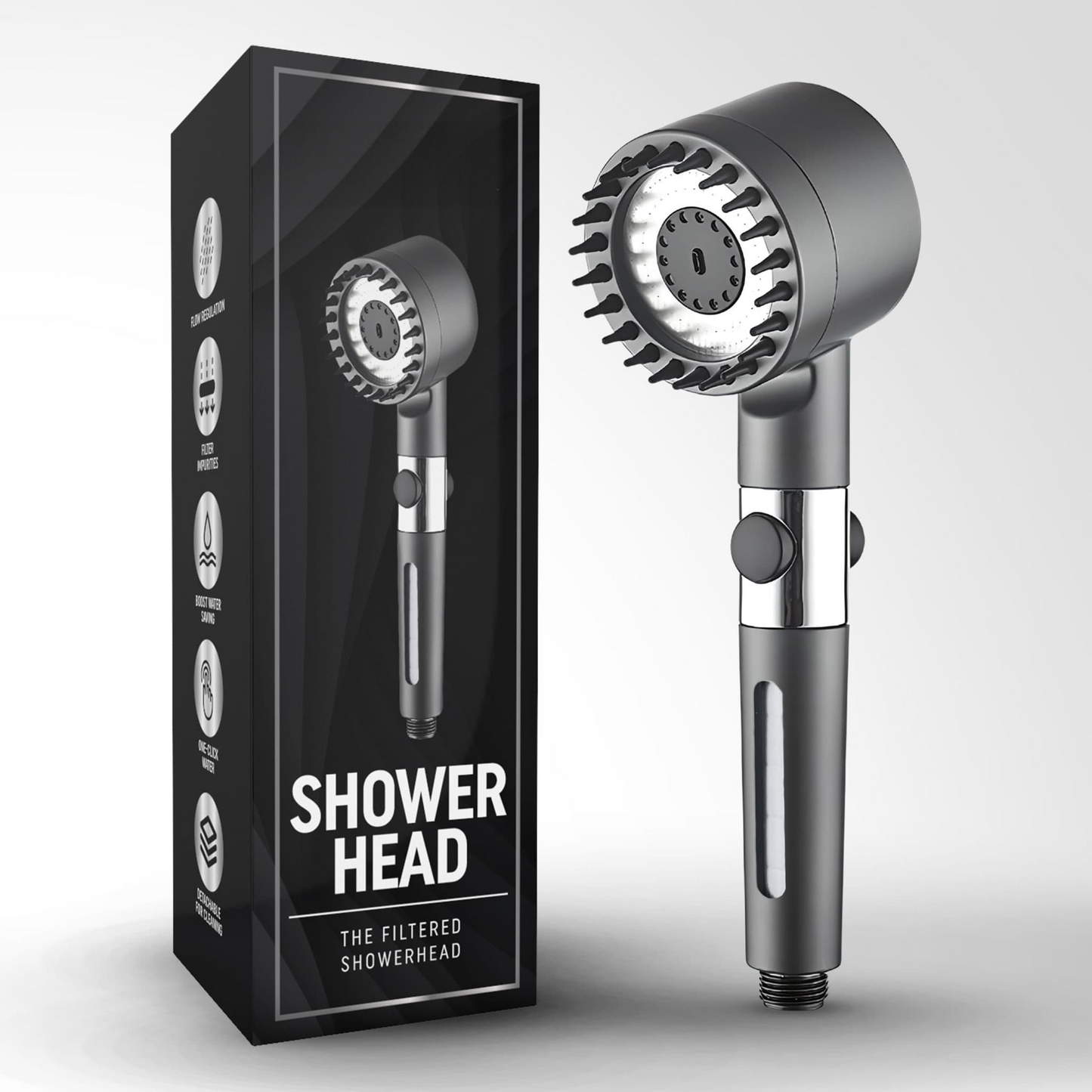 🚿 THE FILTERED SHOWERHEAD™ — PURE WATER, BETTER SHOWERS